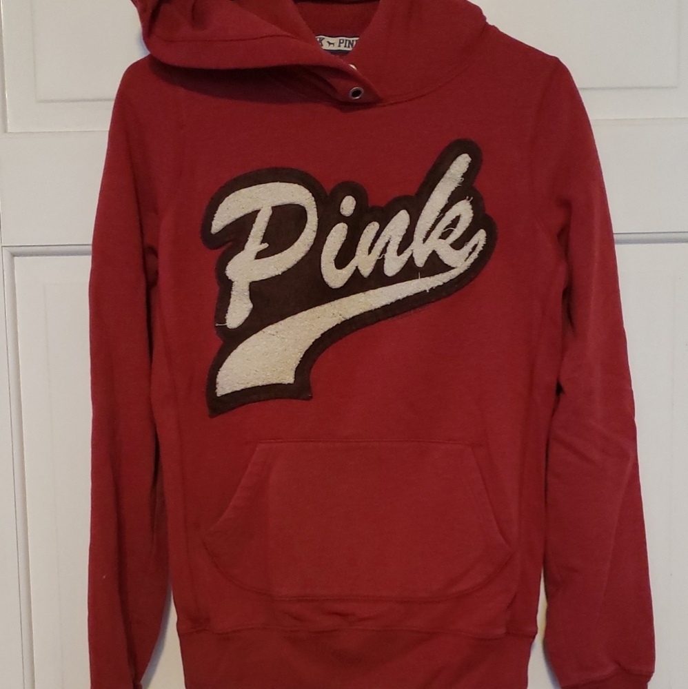 Pink hoodie